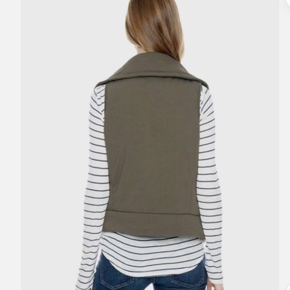 Splendid Bridger Quilted Moto Vest - Picture 16 of 16